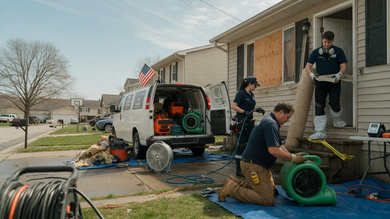 Water Damage Restoration in Penfield, PA near me